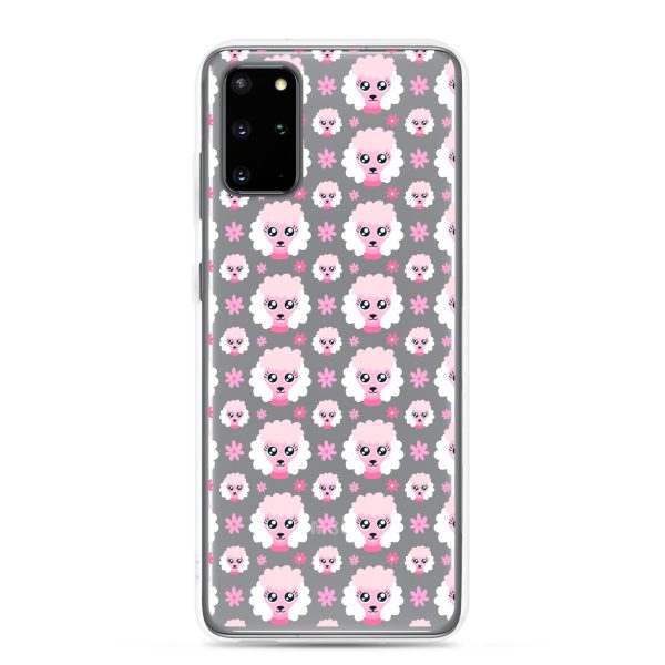 clear-case-for-samsung-samsung-galaxy-s20-plus-case-on-phone-6a1e7850bfe80.jpg Pink Poodle Samsung Clear Case