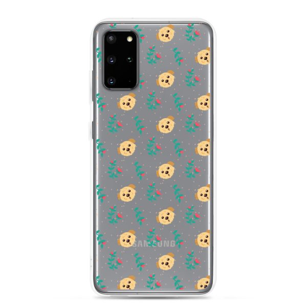 clear-case-for-samsung-samsung-galaxy-s20-plus-case-on-phone-6a1e78da0c804.jpg Dogs and Flowers Samsung Clear Case