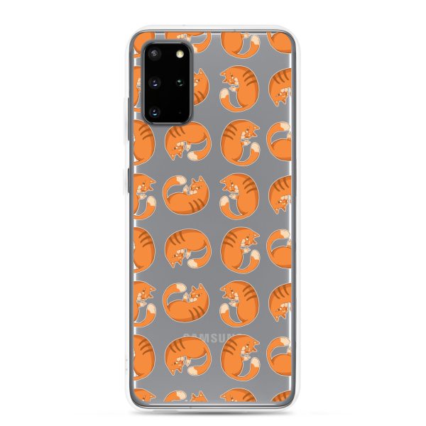 clear-case-for-samsung-samsung-galaxy-s20-plus-case-on-phone-6a1e7a455550f.jpg Orange Cat Samsung Clear Case