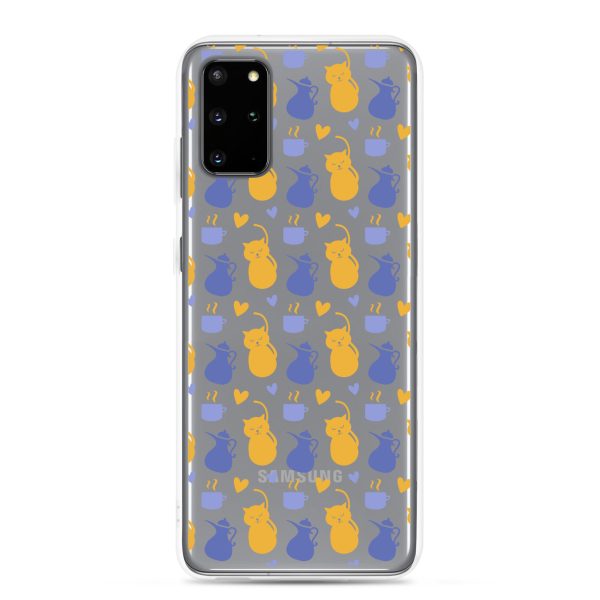 clear-case-for-samsung-samsung-galaxy-s20-plus-case-on-phone-6a1e7c20463fa.jpg Tea and Cat Samsung Clear Case