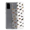 Dog Breeds Samsung Clear Case
