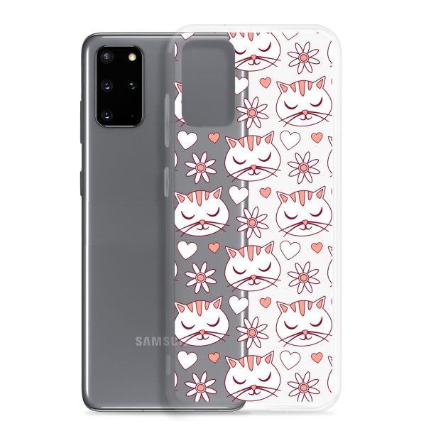 clear-case-for-samsung-samsung-galaxy-s20-plus-case-with-phone-6a1e79e648980.jpg Cat Flowers and Hearts Samsung Clear Case