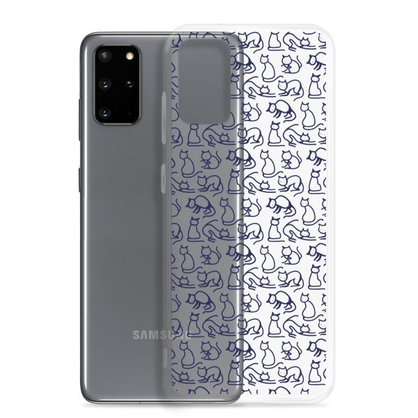 clear-case-for-samsung-samsung-galaxy-s20-plus-case-with-phone-6a38fcb08539c.jpg Simple Cat Outlines Samsung Clear Case