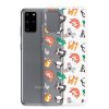 Cute Cartoon Animals Samsung Clear Case
