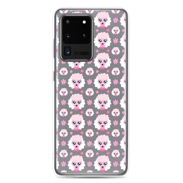 clear-case-for-samsung-samsung-galaxy-s20-ultra-case-on-phone-6a1e7850c0016.jpg Pink Poodle Samsung Clear Case
