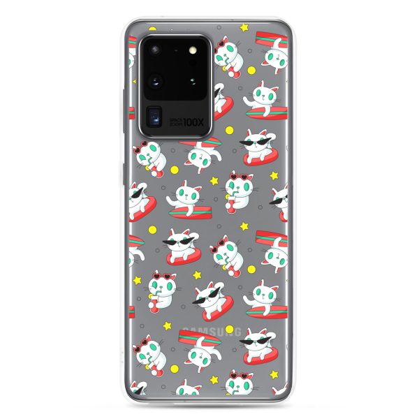 clear-case-for-samsung-samsung-galaxy-s20-ultra-case-on-phone-6a1e7bb38117d.jpg Cat Surfing Samsung Clear Case