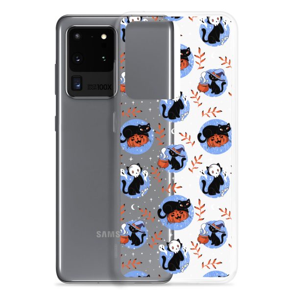 clear-case-for-samsung-samsung-galaxy-s20-ultra-case-with-phone-6a1e7be10258a.jpg Halloween Cats Samsung Clear Case