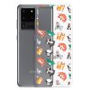 Cute Cartoon Animals Samsung Clear Case