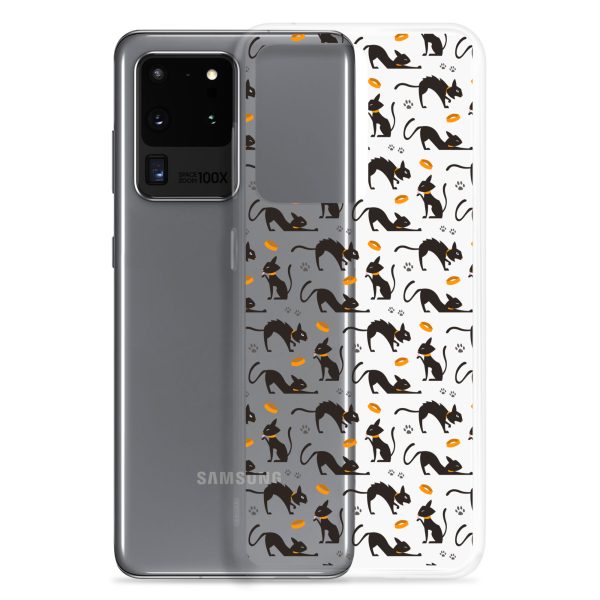 clear-case-for-samsung-samsung-galaxy-s20-ultra-case-with-phone-6a38ff116ee89.jpg Halloween Seamless Cat Samsung Clear Case