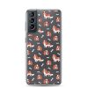 Cavalier Dog Samsung Clear Case