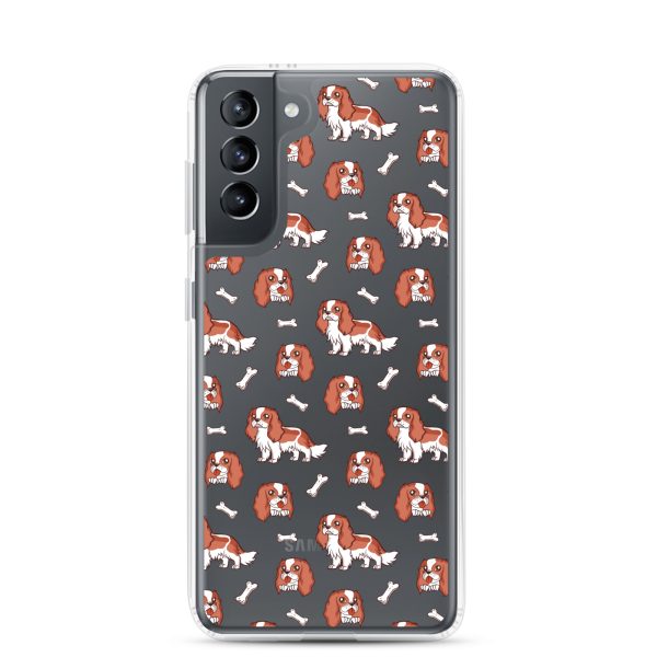 Cavalier Dog Samsung Clear Case