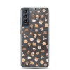 Cute Dog Breeds Samsung Clear Case