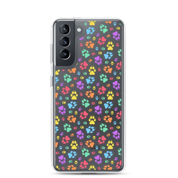 clear-case-for-samsung-samsung-galaxy-s21-case-on-phone-6a1e7870d38a4.jpg Puppy Paw Prints Samsung Clear Case