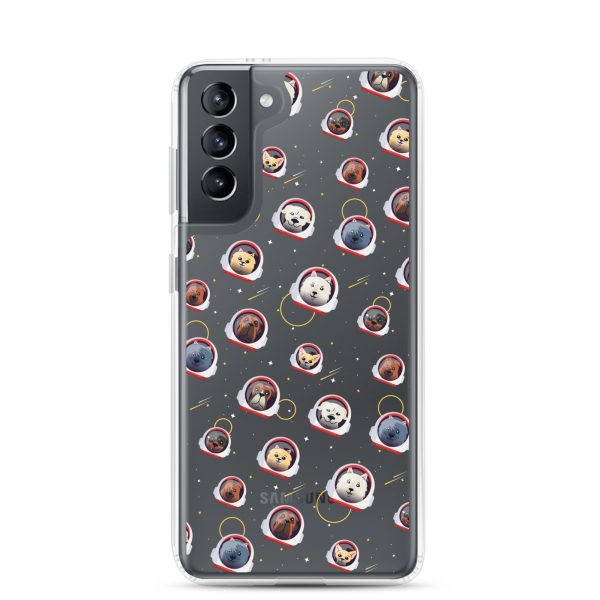 clear-case-for-samsung-samsung-galaxy-s21-case-on-phone-6a1e794692283.jpg Space Dogs Samsung Clear Case