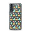 Cat Cute Colorful Samsung Clear Case
