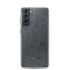 Cat Outline Samsung Clear Case