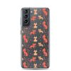 clear-case-for-samsung-samsung-galaxy-s21-case-on-phone-6a1e7b900605a.jpg Cat Silhouettes Seamless Samsung Clear Case