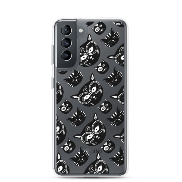 clear-case-for-samsung-samsung-galaxy-s21-case-on-phone-6a1e7cd3a8ea9.jpg Funky Cats Samsung Clear Case
