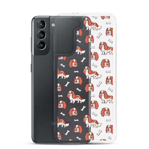 Cavalier Dog Samsung Clear Case