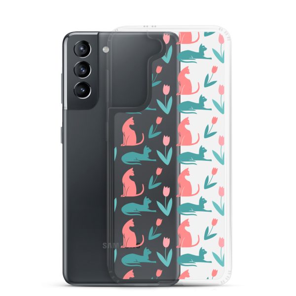 clear-case-for-samsung-samsung-galaxy-s21-case-with-phone-6a1e7a0824503.jpg Cat Silhouettes Samsung Clear Case