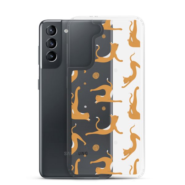 clear-case-for-samsung-samsung-galaxy-s21-case-with-phone-6a1e7b684ed17.jpg Cats and Wool Samsung Clear Case