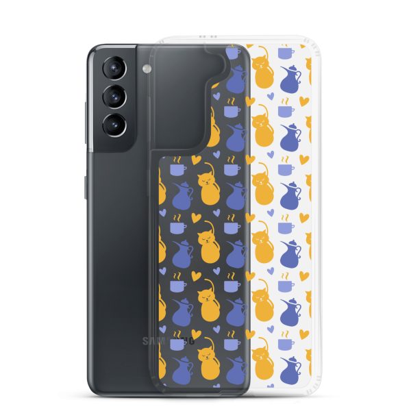 clear-case-for-samsung-samsung-galaxy-s21-case-with-phone-6a1e7c2046856.jpg Tea and Cat Samsung Clear Case