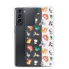 Cute Cartoon Animals Samsung Clear Case