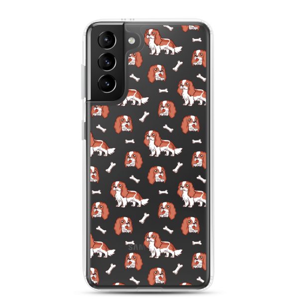 Cavalier Dog Samsung Clear Case