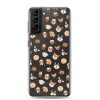Cute Dog Breeds Samsung Clear Case