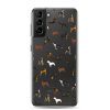 Dog Breeds Samsung Clear Case