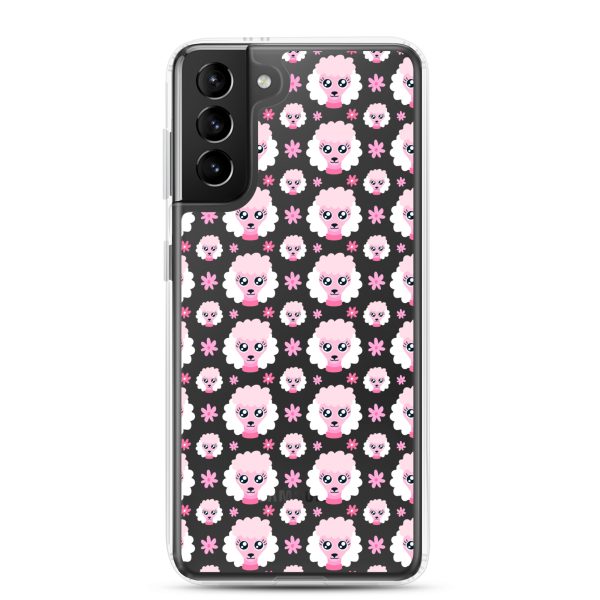 clear-case-for-samsung-samsung-galaxy-s21-plus-case-on-phone-6a1e7850c0304.jpg Pink Poodle Samsung Clear Case