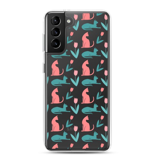 clear-case-for-samsung-samsung-galaxy-s21-plus-case-on-phone-6a1e7a0824321.jpg Cat Silhouettes Samsung Clear Case