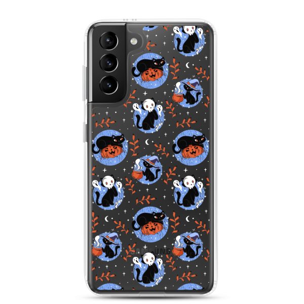 clear-case-for-samsung-samsung-galaxy-s21-plus-case-on-phone-6a1e7be102799.jpg Halloween Cats Samsung Clear Case