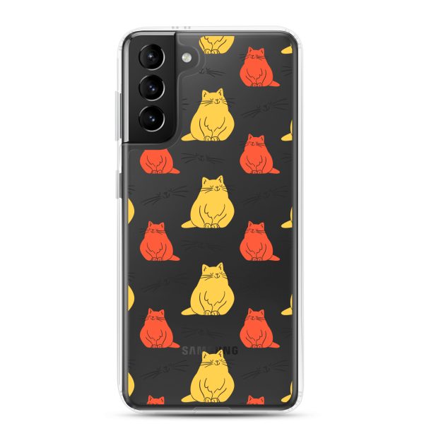 clear-case-for-samsung-samsung-galaxy-s21-plus-case-on-phone-6a1e7c8dda4c6.jpg Abstract Colorful Cats Samsung Clear Case