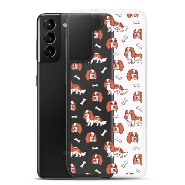 Cavalier Dog Samsung Clear Case