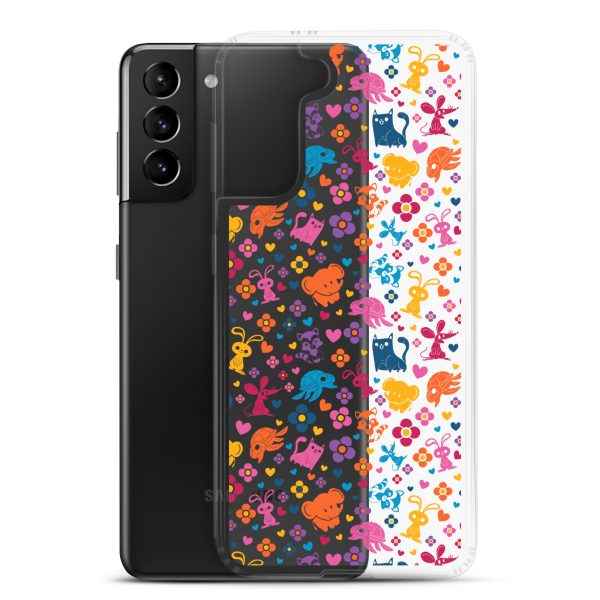clear-case-for-samsung-samsung-galaxy-s21-plus-case-with-phone-6a1e77251a04f.jpg Colorful Animals and Heart Samsung Clear Case