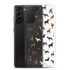 Dog Breeds Samsung Clear Case