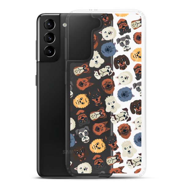 clear-case-for-samsung-samsung-galaxy-s21-plus-case-with-phone-6a1e78b013630.jpg Dogs Heads Seamless Samsung Clear Case