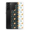 clear-case-for-samsung-samsung-galaxy-s21-plus-case-with-phone-6a1e78da0cce7.jpg Dogs and Flowers Samsung Clear Case