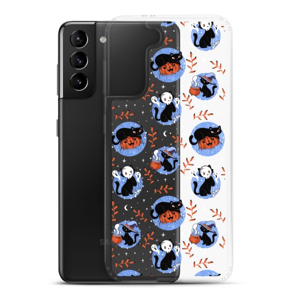 clear-case-for-samsung-samsung-galaxy-s21-plus-case-with-phone-6a1e7be102831.jpg Halloween Cats Samsung Clear Case
