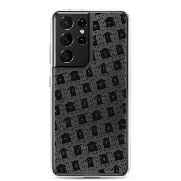clear-case-for-samsung-samsung-galaxy-s21-ultra-case-on-phone-6a1e767cacb56.jpg Black Dogs Samsung Clear Case
