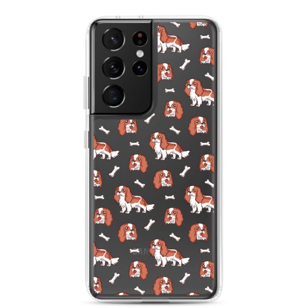 Cavalier Dog Samsung Clear Case