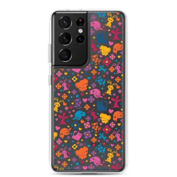 clear-case-for-samsung-samsung-galaxy-s21-ultra-case-on-phone-6a1e77251a0d1.jpg Colorful Animals and Heart Samsung Clear Case