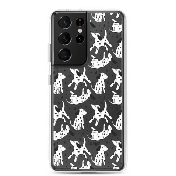 clear-case-for-samsung-samsung-galaxy-s21-ultra-case-on-phone-6a1e776bace3a.jpg Dalmatian Dog Samsung Clear Case