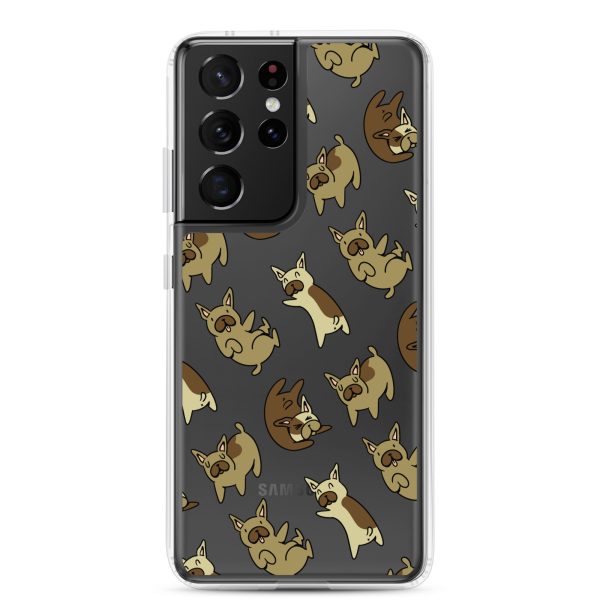 clear-case-for-samsung-samsung-galaxy-s21-ultra-case-on-phone-6a1e78fc26e15.jpg French Bulldog Samsung Clear Case