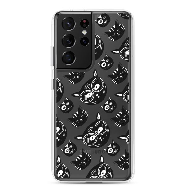 clear-case-for-samsung-samsung-galaxy-s21-ultra-case-on-phone-6a1e7cd3a8dda.jpg Funky Cats Samsung Clear Case