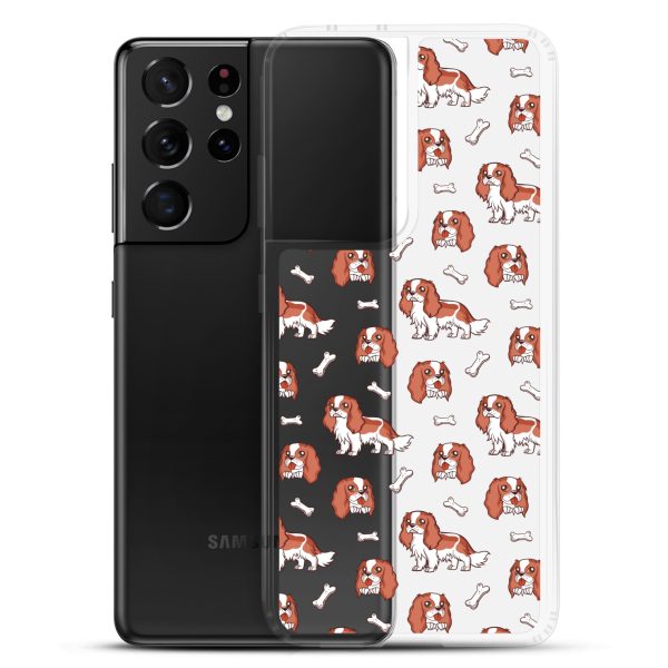 Cavalier Dog Samsung Clear Case