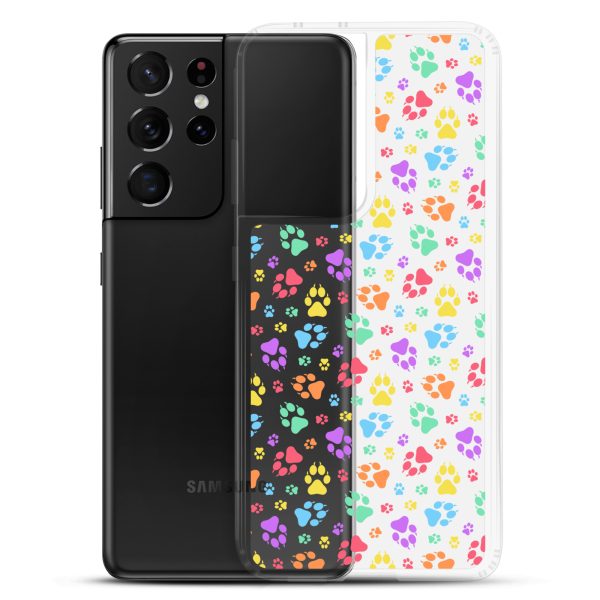 clear-case-for-samsung-samsung-galaxy-s21-ultra-case-with-phone-6a1e7870d3825.jpg Puppy Paw Prints Samsung Clear Case
