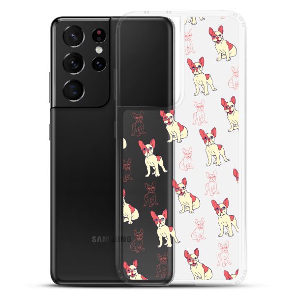 clear-case-for-samsung-samsung-galaxy-s21-ultra-case-with-phone-6a1e796b49ed7.jpg French Bulldog Samsung Clear Case