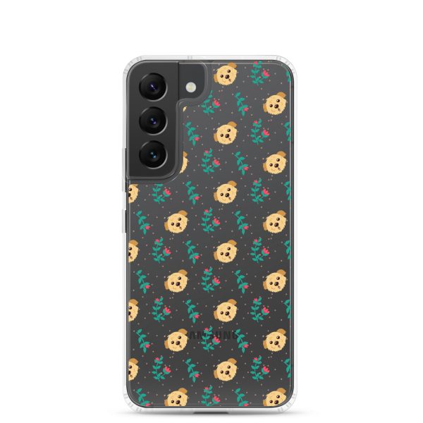 clear-case-for-samsung-samsung-galaxy-s22-case-on-phone-6a1e78da0d345.jpg Dogs and Flowers Samsung Clear Case